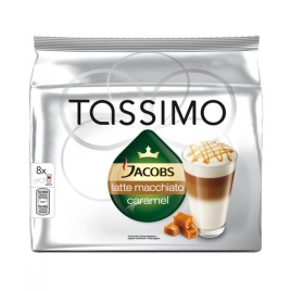 Капсулы для кофеварки TASSIMO Jacobs Latte Macchiato Caramel