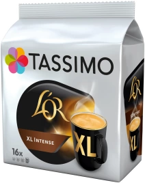 Кофе в капсулах Tassimo L'OR Xl Intense, 16 кап. в уп.