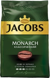 Кофе в зернах Jacobs Monarch, 800 гр