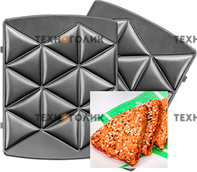 Панель "Треугольник" для мультипекаря Redmond (форма для сырников и печенья) RAMB-107 фото 1