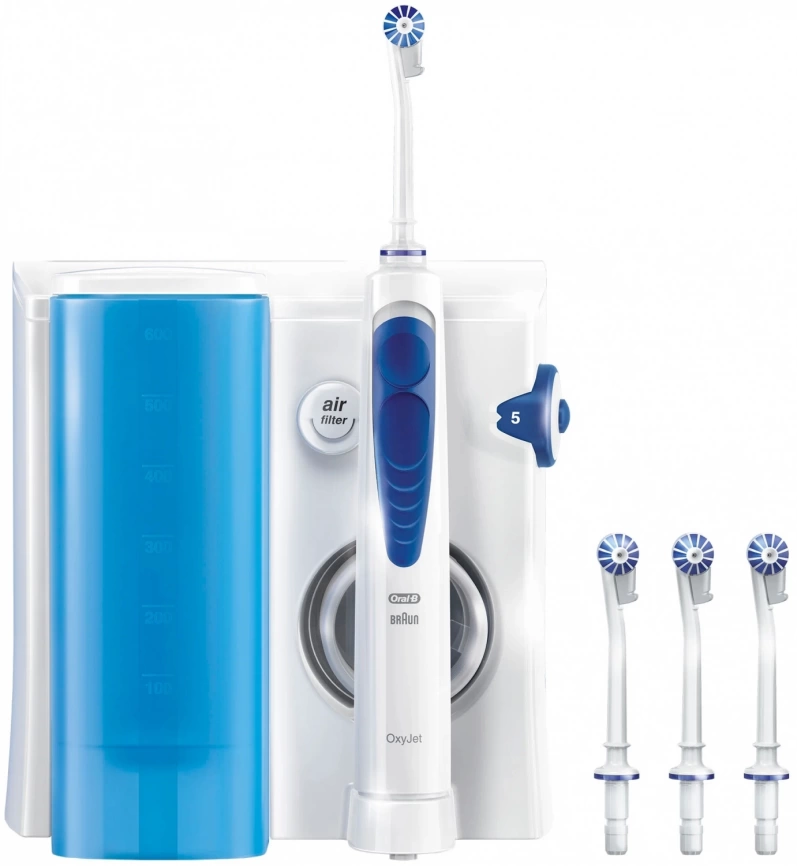 Ирригатор Oral-B Professional Care OxyJet MD20, белый/синий фото 1