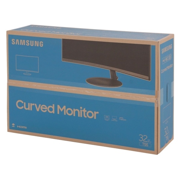 Монитор Samsung C32T550FDI 32", черный фото 8