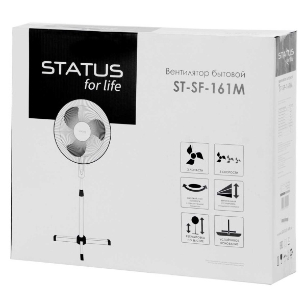 Вентилятор напольный Status for life ST-SF-161M(BL) фото 4