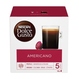 Кофе в капсулах Nescafe Dolce Gusto Americano, 16 капс.