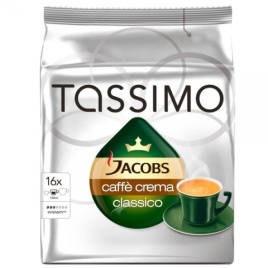 Капсулы для кофеварки TASSIMO Jacobs Caffe Crema