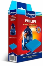 Topperr Губчатый фильтр для пылесосов PHILIPS, 1 шт, FPH 97