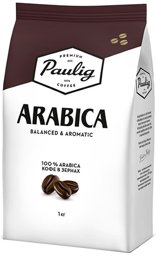 Кофе в зернах Paulig Arabica Bean, 1 кг фото 1